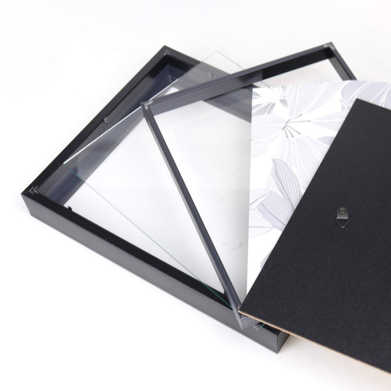 Lawrence Frames 785080 Shadow Box Frame, 8x10, Black - Image 4